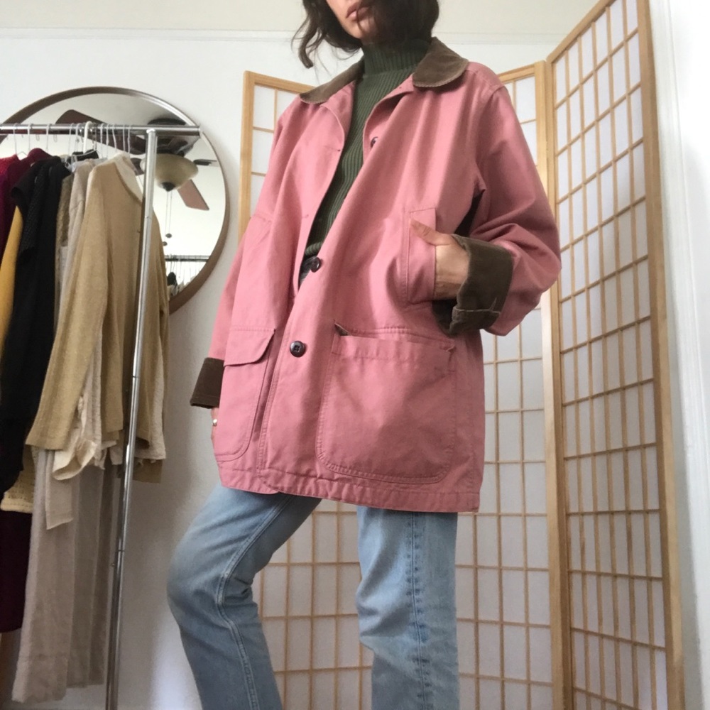 LL BEAN BARN COAT